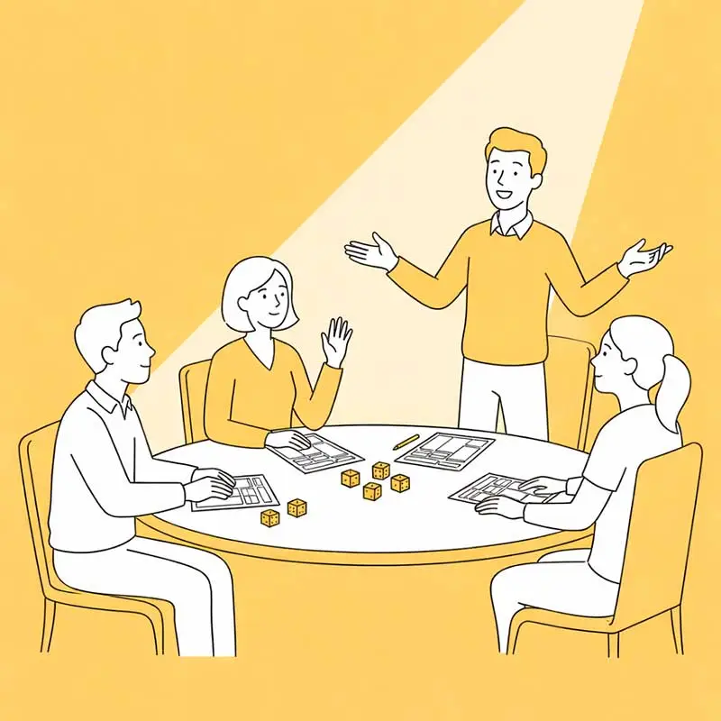 How do I share the spotlight when one player always talks first?