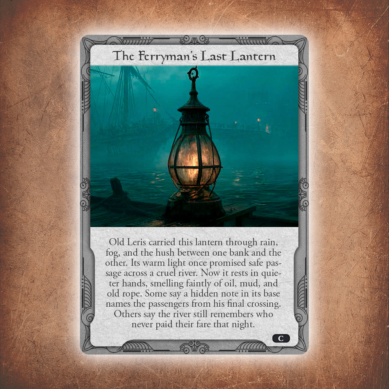 [D&D] The Ferryman’s Last Lantern 5e Trinket