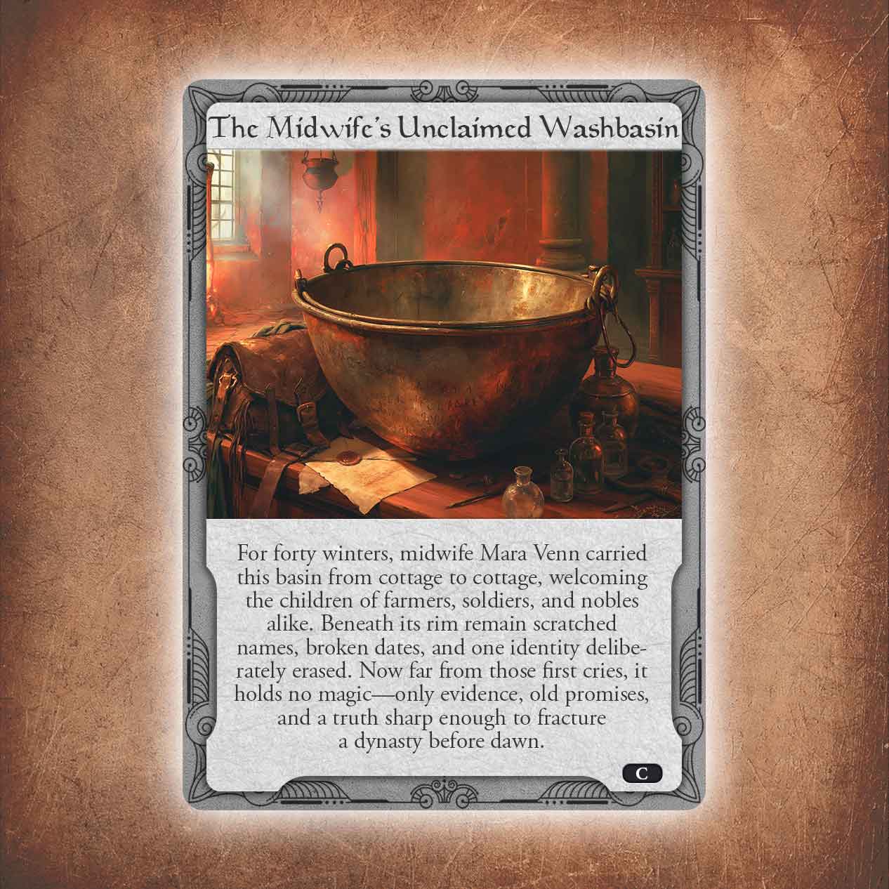 [D&D] The Midwife’s Unclaimed Washbasin